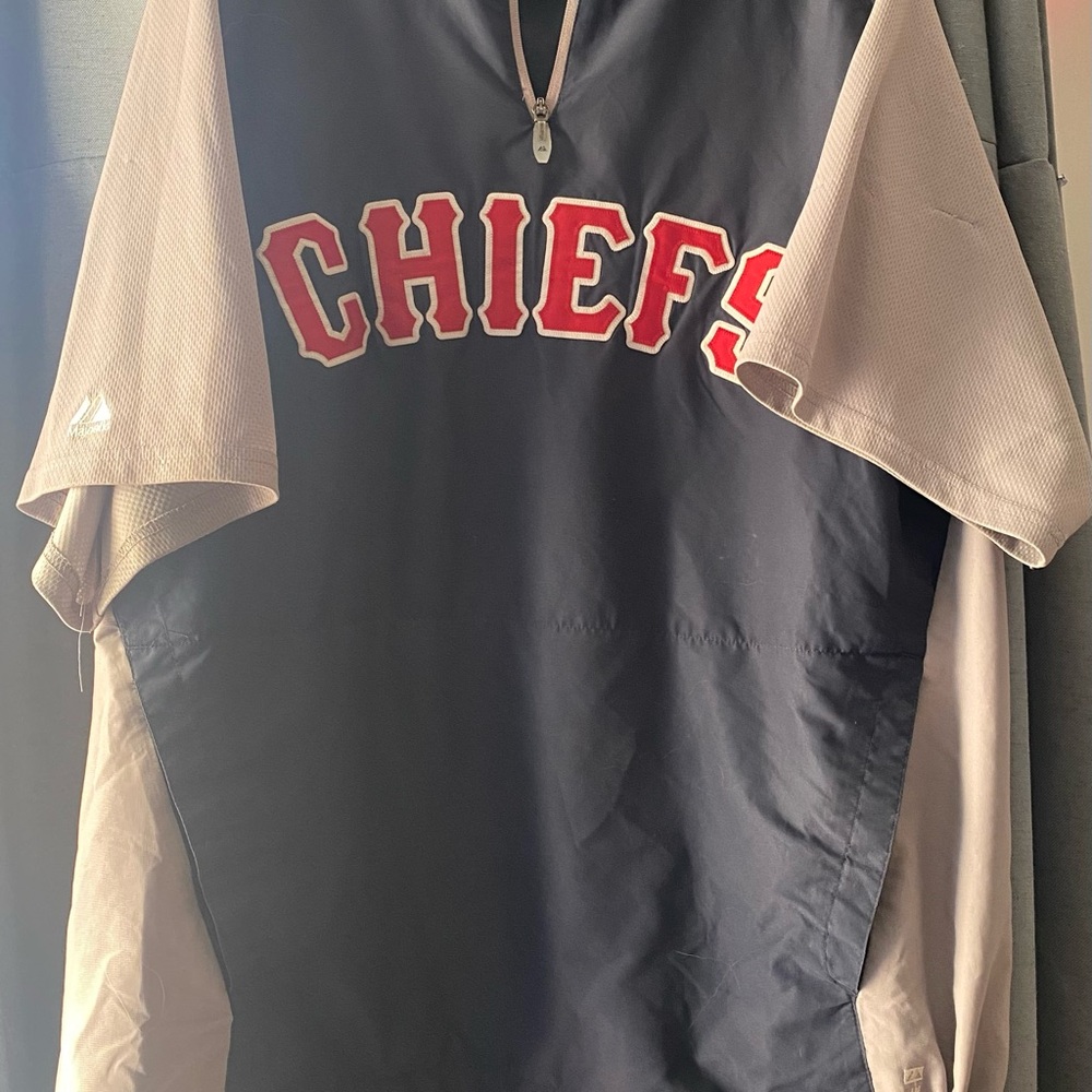 Majestic vintage cheap quarters of windbreak shirt